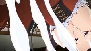 Cute Coed Hentai Fucked by Pig Monster