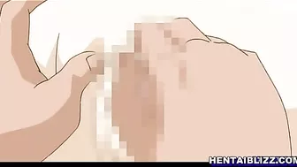 Hentai Maid with Big Boobs Gets Fingered and Assfucked