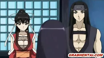 Bondage Japanese hentai tentacles fucked hard, anime