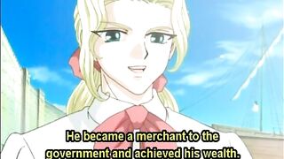 Chained hentai slave gets licked her wetpussy, anime bondage