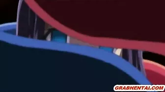 Coed Gets Electrifying Shocks from Tentacle Sex in Hentai Anime