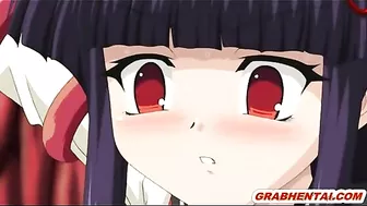 Coed Gets Electrifying Shocks from Tentacle Sex in Hentai Anime