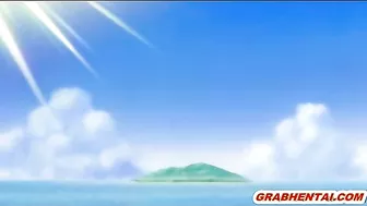 Coed Gets Electrifying Shocks from Tentacle Sex in Hentai Anime