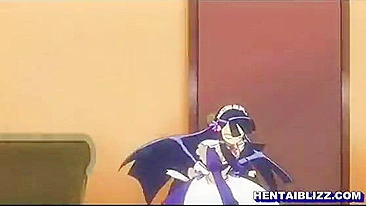 Japanese Virgin Maid Hentai Riding Cock - Anime