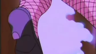 Bondage hentai with bigtits gets dildoed wetpussy, anime