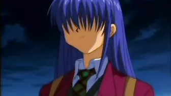 Bondage hentai with bigtits gets dildoed wetpussy, anime