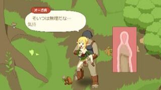 Elf hard fucked in the forest by bigcock, cute anime hentai
