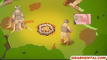 Elf hard fucked in the forest by bigcock, cute anime hentai