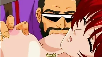 Bondage hentai girl foursome fucked bigcocks, anime, bondage, hentai, girl, foursome