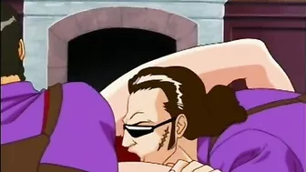 Bondage hentai girl foursome fucked bigcocks, anime, bondage, hentai, girl, foursome