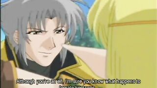 Bondage hentai Elf with bigboobs gets fingered and poked, anime, bondage, hentai, elf, roped, bigboobs, tied