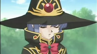 Bondage hentai Elf with bigboobs gets fingered and poked, anime, bondage, hentai, elf, roped, bigboobs, tied