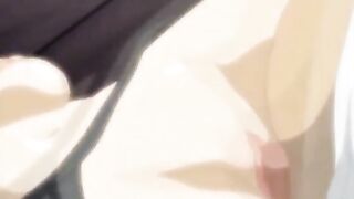 Chained hentai gets big juicy tit nipples pinched
