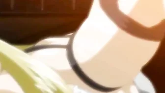 Chained hentai gets big juicy tit nipples pinched