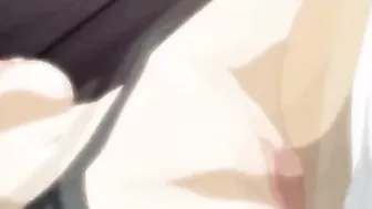 Chained hentai gets big juicy tit nipples pinched