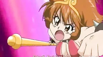 Busty hentai double penetration by shemale anime monster