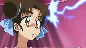 Busty hentai double penetration by shemale anime monster