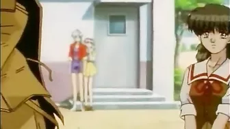 Cute hentai gets hard poked by bandit - Anime cute hentai hard poked bandit.