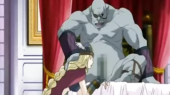 Sexy Hentai Slave Gets Fucked by Monster Cock and Gets Cum on Her Face