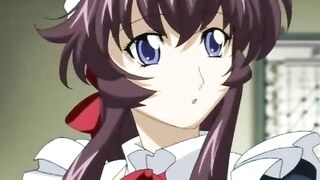 Schoolgirl in Bondage gets Group-Fucked by Bandits - Anime Hentai