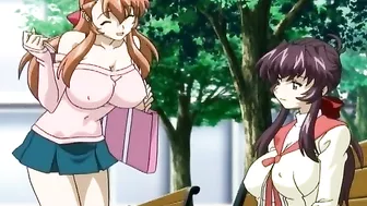 Schoolgirl in Bondage gets Group-Fucked by Bandits - Anime Hentai