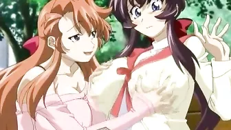 Schoolgirl in Bondage gets Group-Fucked by Bandits - Anime Hentai