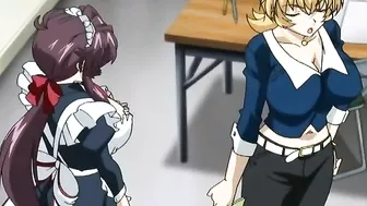 Schoolgirl in Bondage gets Group-Fucked by Bandits - Anime Hentai