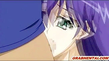 Terrified Hentai Big Boobs Sucking Stiff Dick and Hot Poking, Anime