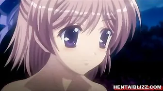 Busty Coed GroupFuck with Cumshots in Outdoor Hentai School