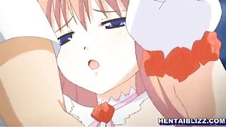 Hentai Porn Video - Cute Anime Girl Sucks Bigcock on Beach