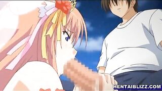 Hentai Porn Video - Cute Anime Girl Sucks Bigcock on Beach