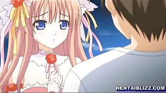 Hentai Porn Video - Cute Anime Girl Sucks Bigcock on Beach