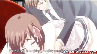 Outdoor Fucking with Wet Pussy and Fingering - Hentai Coed Anime