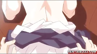 Outdoor Fucking with Wet Pussy and Fingering - Hentai Coed Anime