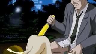 Cute Unwilling Virgin Hentai Gets sexually violated in the park by old guy - Anime, cute, hentai, fucking, violated