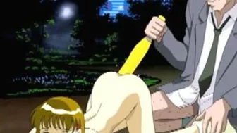 Cute Unwilling Virgin Hentai Gets sexually violated in the park by old guy - Anime, cute, hentai, fucking, violated