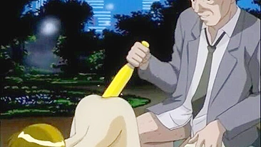 Cute Unwilling Virgin Hentai Gets sexually violated in the park by old guy - Anime, cute, hentai, fucking, violated