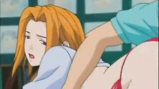 Hentai Porn Video - Girl with Big Tits Gets Fingered and Squeezed