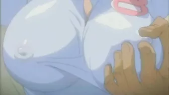 Hentai Porn Video - Girl with Big Tits Gets Fingered and Squeezed