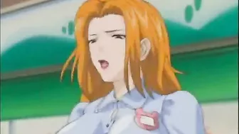 Hentai Porn Video - Girl with Big Tits Gets Fingered and Squeezed