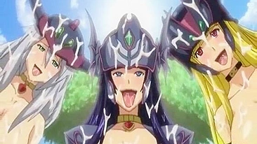 Big boobs hentai Princess threesome sex, anime,  big boobs,  hentai,  princess,  threesome