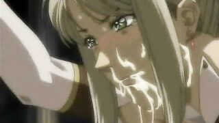 Hentai Slave Sucking Cock and Swallowing Cum - Anime Porn