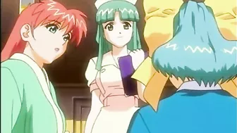 Hentai Girls Groupsex by Bandits - Watch hot anime scenes of three girls getting gang-banged by rough bandits in this steamy hentai video!