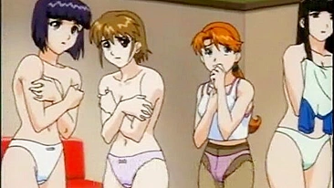 Hentai Girls Groupsex by Bandits - Watch hot anime scenes of three girls getting gang-banged by rough bandits in this steamy hentai video!