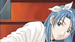 Hentai Guy Gets Sucked Stiff Dick in Bondage