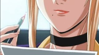 Hentai Guy Gets Sucked Stiff Dick in Bondage