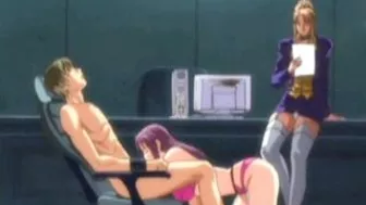 Hentai Guy Gets Sucked Stiff Dick in Bondage Hentai Guy Gets Sucked Stiff Dick in Bondage