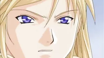 Hentai Guy Gets Sucked Stiff Dick in Bondage