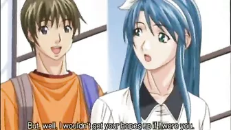 Hentai Guy Gets Sucked Stiff Dick in Bondage