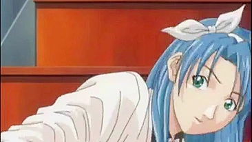 Hentai Guy Gets Sucked Stiff Dick in Bondage